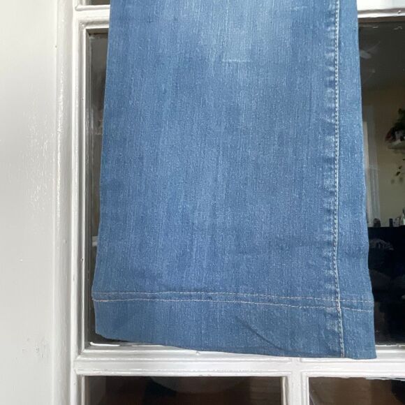 Women’s plus size Y2K apple bottoms jeans embroidered denim bootcut leg size 20 - Picture 8 of 15